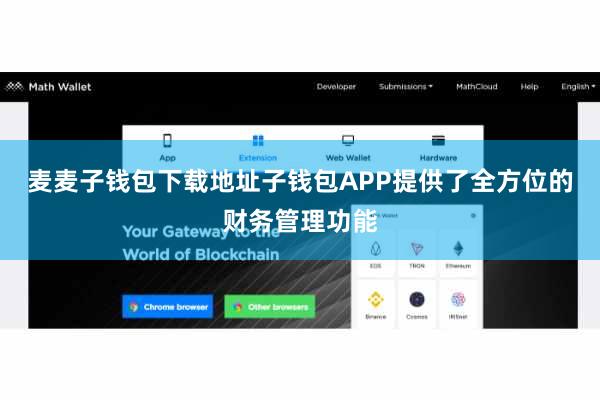 麦麦子钱包下载地址子钱包APP提供了全方位的财务管理功能