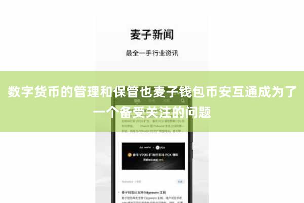 数字货币的管理和保管也麦子钱包币安互通成为了一个备受关注的问题