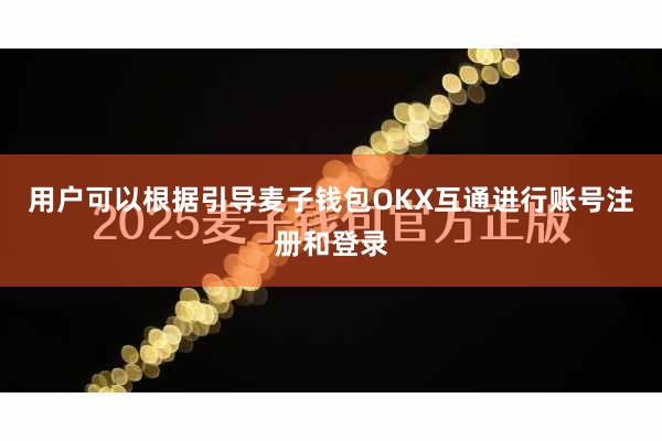 用户可以根据引导麦子钱包OKX互通进行账号注册和登录