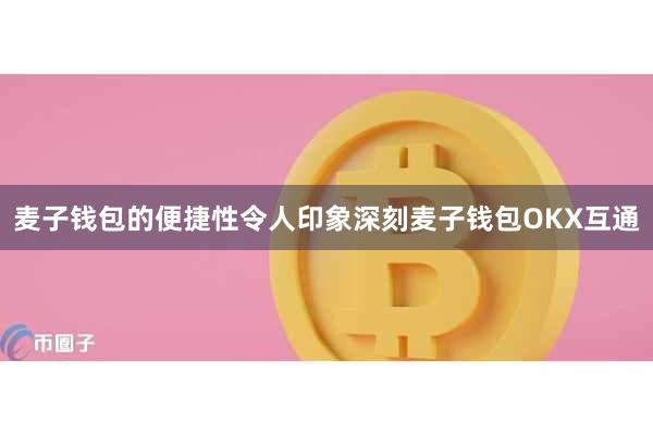 麦子钱包的便捷性令人印象深刻麦子钱包OKX互通